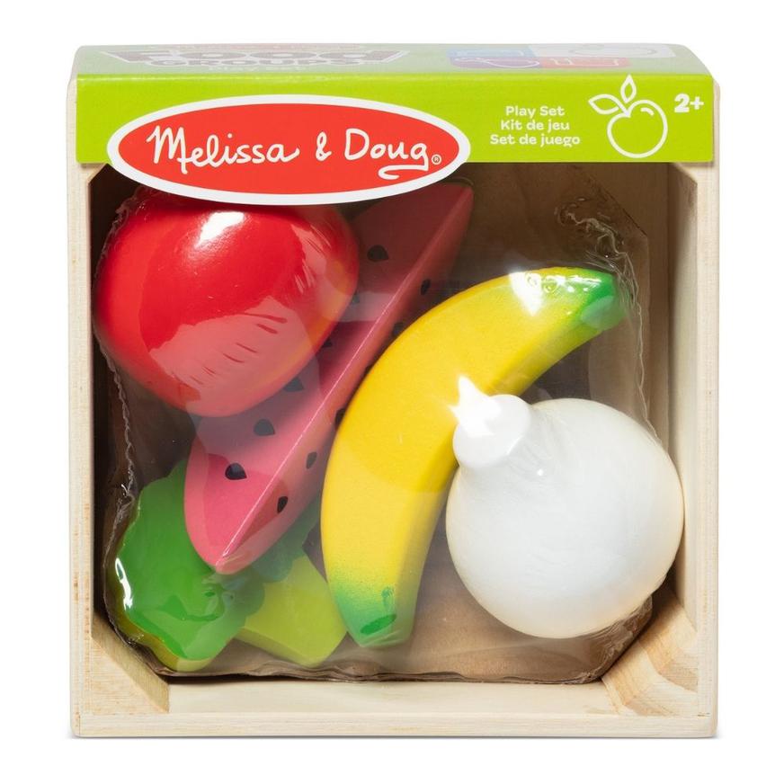 Grupo de Comida Frut y Ver Piezas de Madera Tai Loy