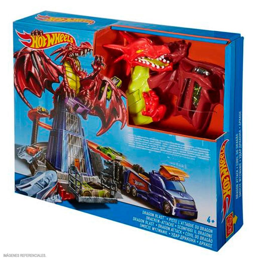 Dragón Rojo Pista Hot Wheels Dragon Dragon Pistas Hot Wheels En
