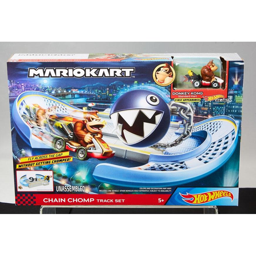 Pista De Carros Hot Wheels Mario Kart Trampa De Chomp Tai Loy