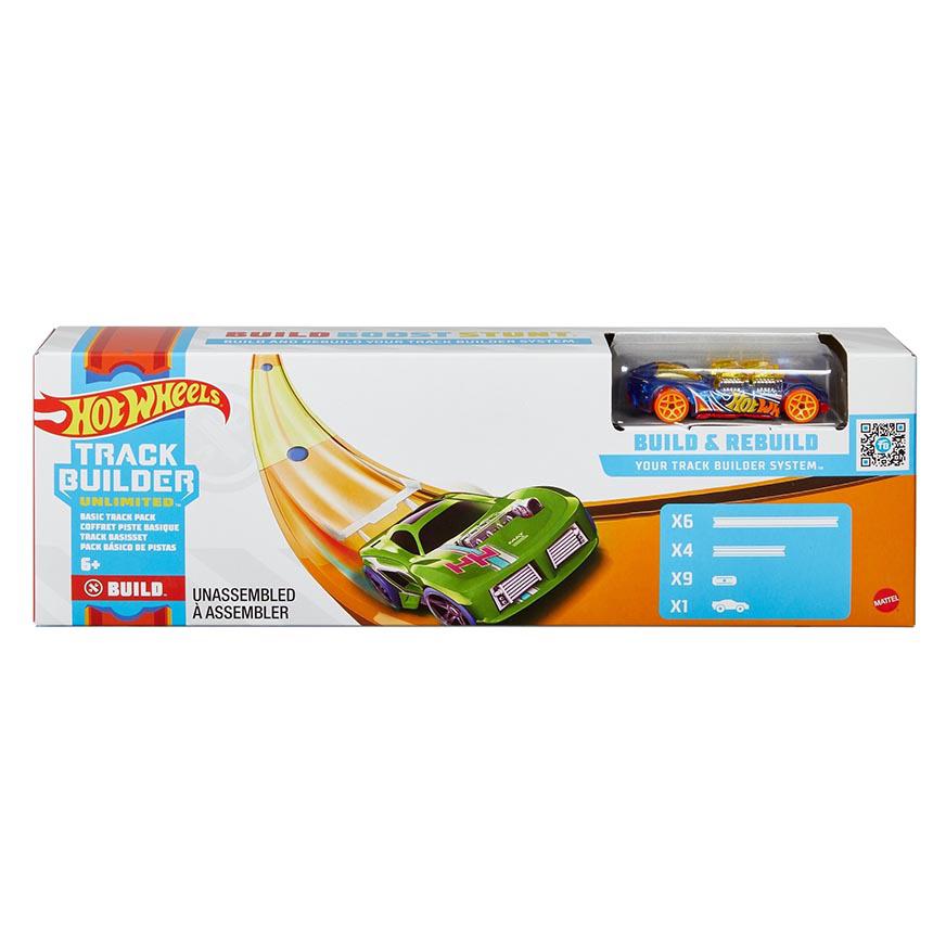 Track Builder HOT WHEELS Paquete Básico De Pista|
