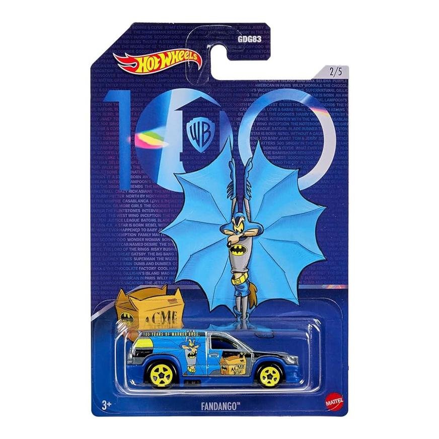 Vehículo Hot Wheels Warner Bros 100th Anniversary Surtido
