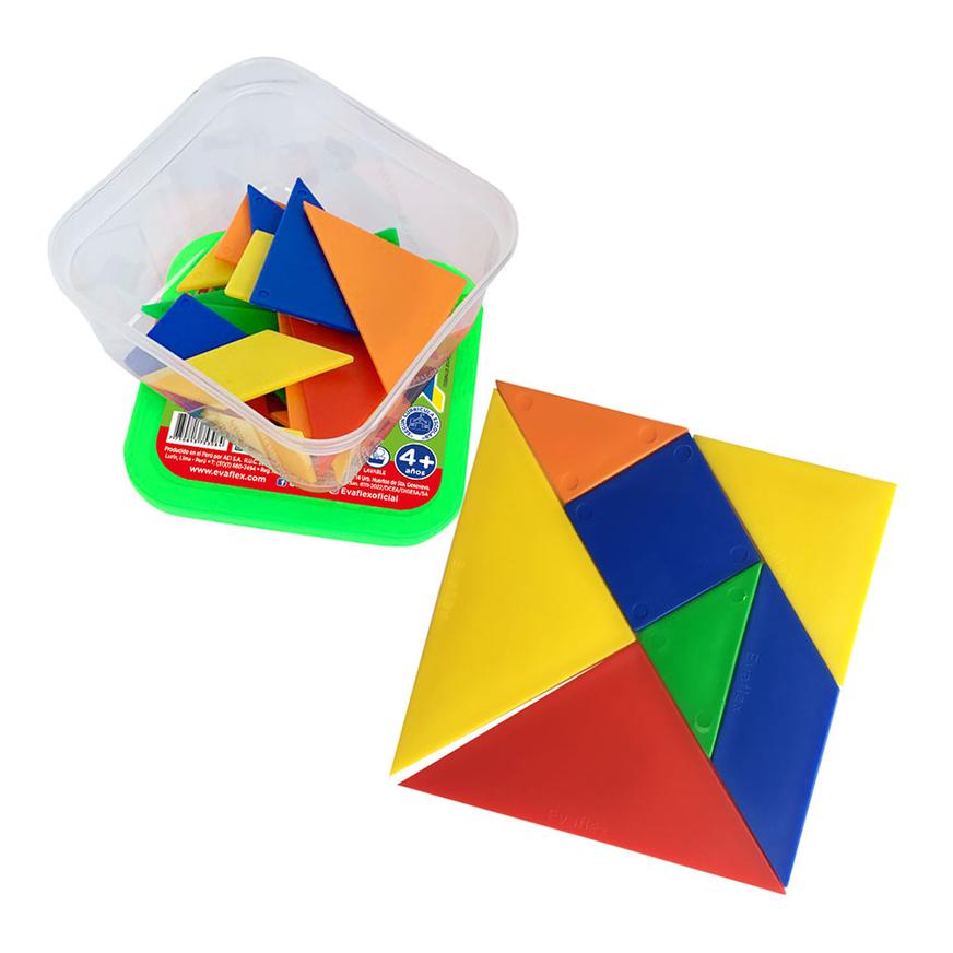 Encuentra Tangram de Plástico Evaflex Juegos Tai Loy