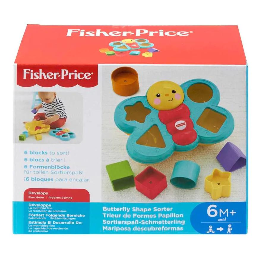 Juguete Para Bebé Fisher Price Mariposa Bloques Tai Loy