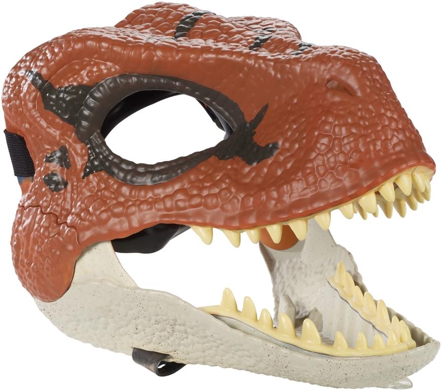 Jurassic World Mascara T Rex Velo Gris