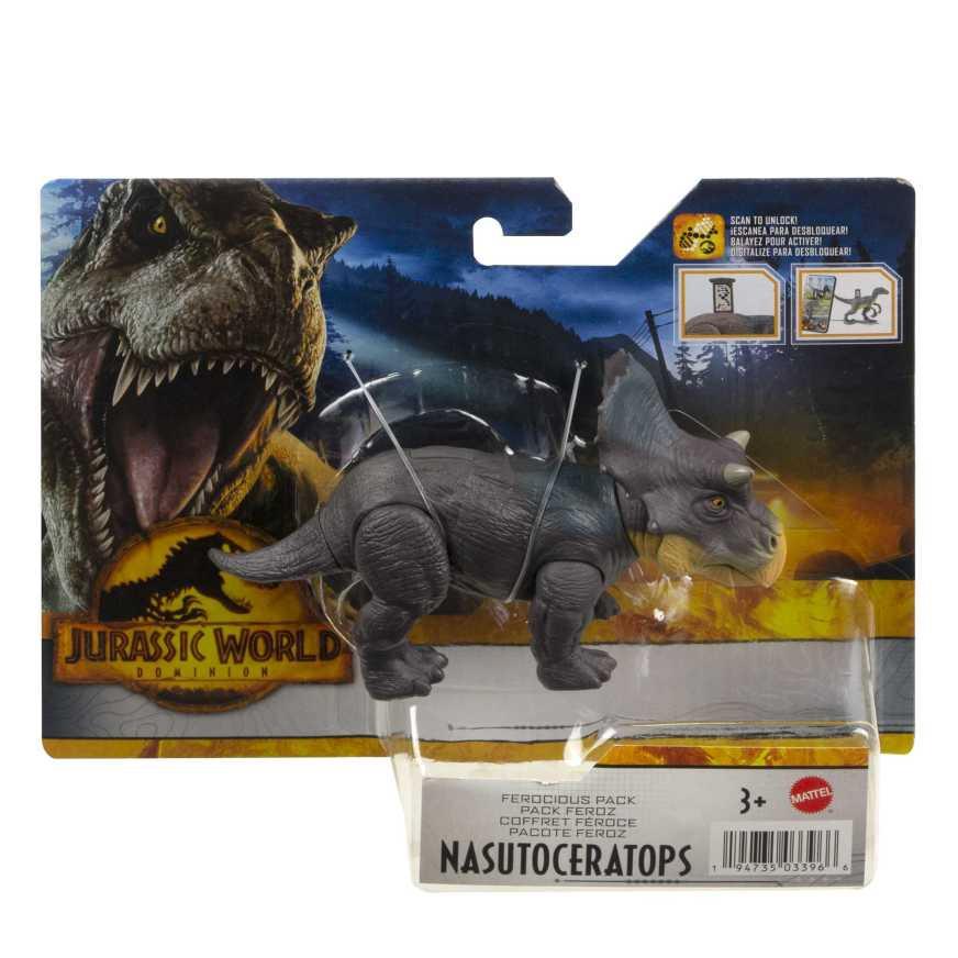Jurassic World Dinosaurio de Juguete NASUTOCERATOPS Rugido Tai Loy