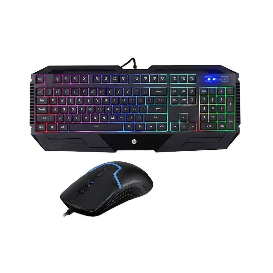 Kit Teclado + Mouse Gaming Hp Con Cable