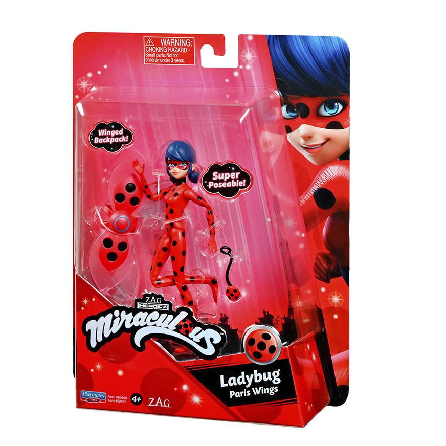 Figura LADYBUG Miraculous Pequena 12.5 cm tailoy .bo