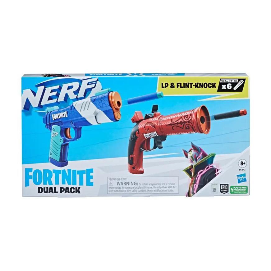 Lanzador Nerf Fortnite Dual Pack Tai Loy