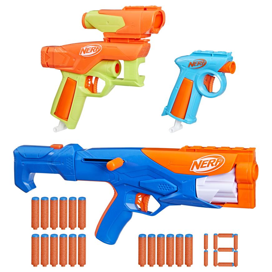 Lanzadores NERF N Series Gear Up x 3 und tailoy .pe