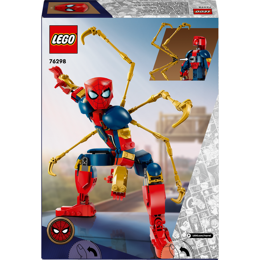 Juguete De Construccion LEGO Iron Spider Man tailoy .pe