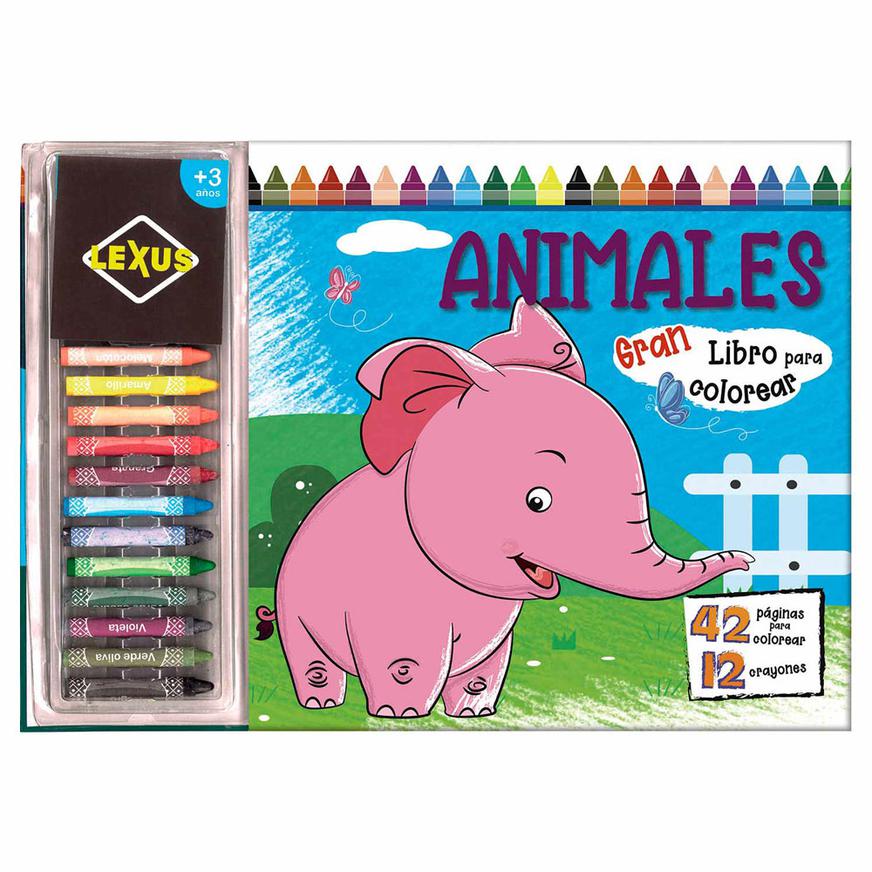 Mi primer libro para colorear ANIMALES — A partir de 2 años