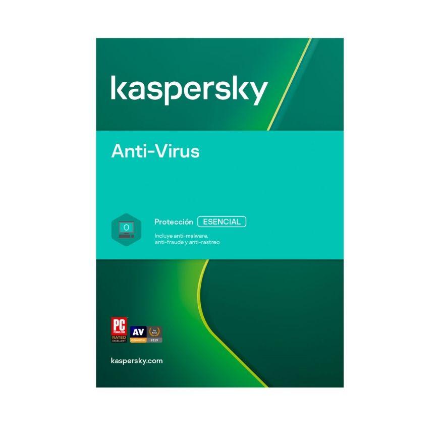 Licencia Kaspersky Anti-Virus 1 Dispositivo - 2 Años