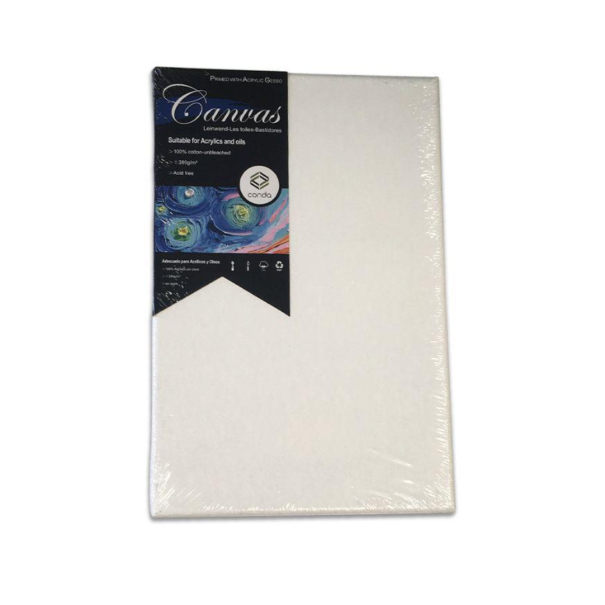 Lienzo blanco 30 x 40 cm de 100% algodón – Faber-Castell Perú