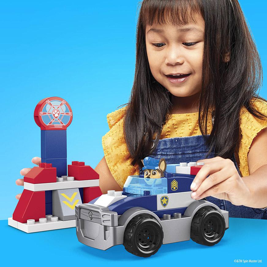 Juego De Bloques MEGA BLOKS Paw Patrol Auto De Policia De Chase tailoy .bo