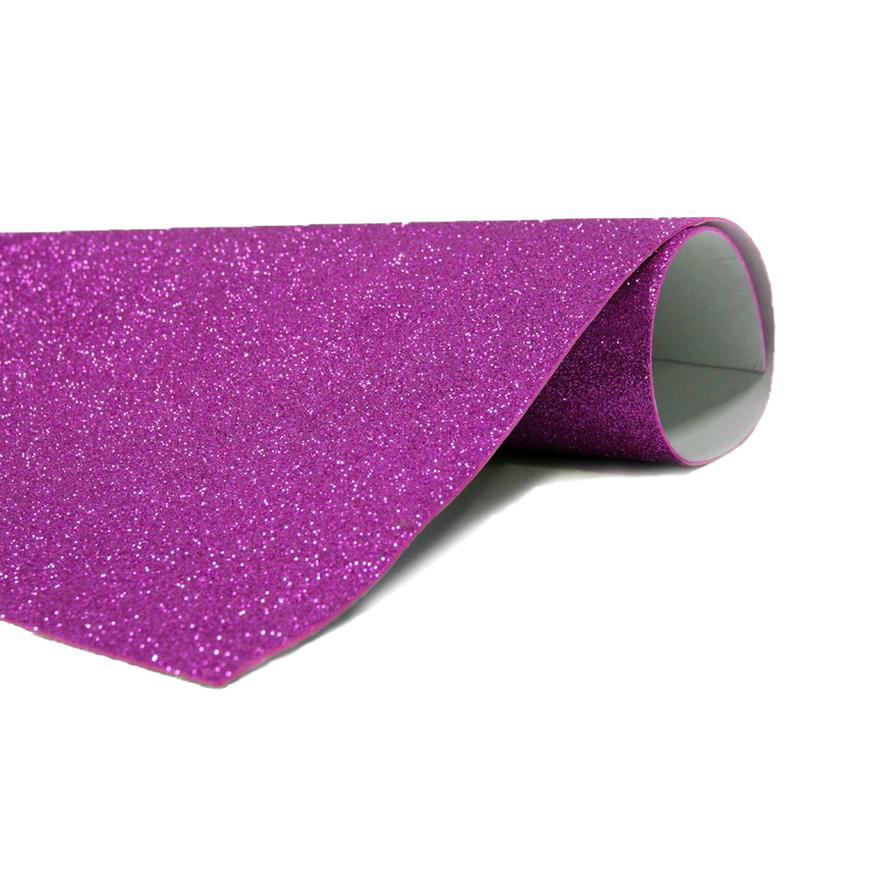 MICROPOROSO ESCARCHADO ADHESIVO MORADO