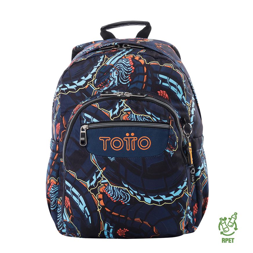 Mochila TOTTO Acuarela 0jk Drag Azul Tailoy bo Mochila TOTTO Acuarela 0jk Drag Azul Tailoy bo