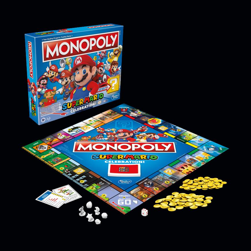 Anuncian Monopoly de Mario Bros