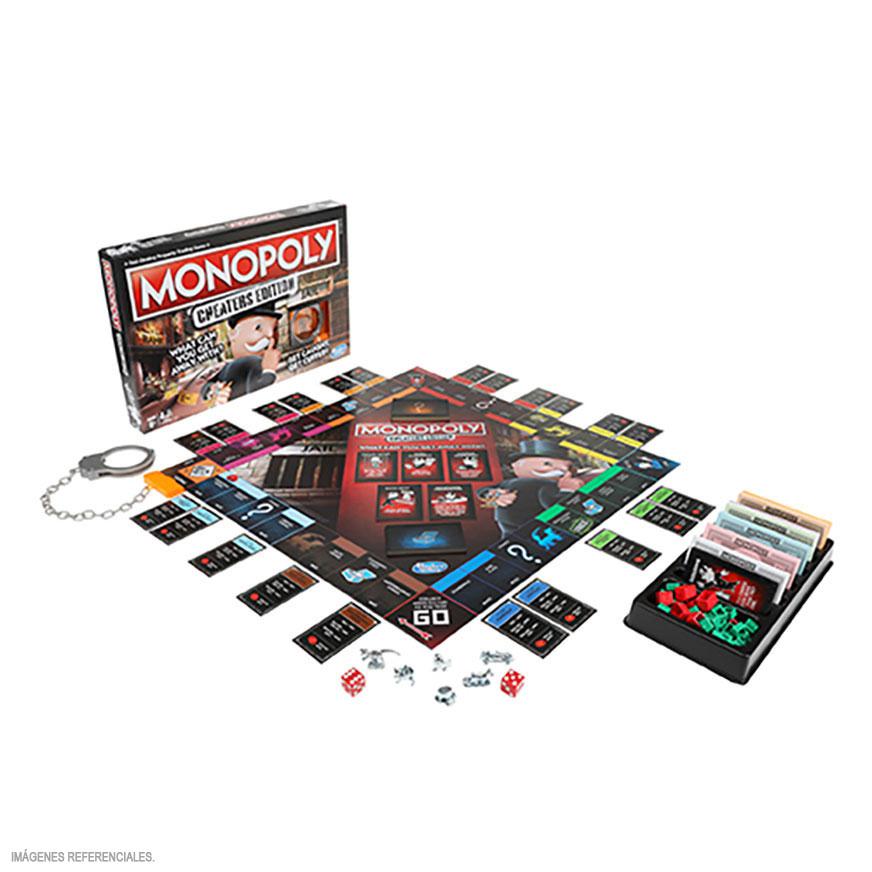 Juego De Mesa HASBRO GAMING Monopoly Edicion Para Tramposos tailoy .bo