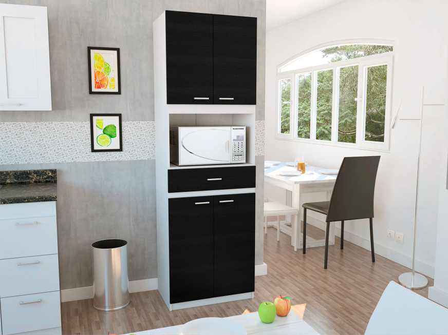 Mueble aéreo de cocina 3 puertas 1,8 M espacio para Microondas