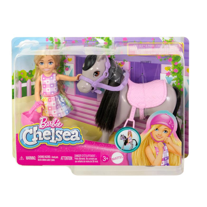 Muñeca Chelsea Barbie Paseo En Pony Tai Loy