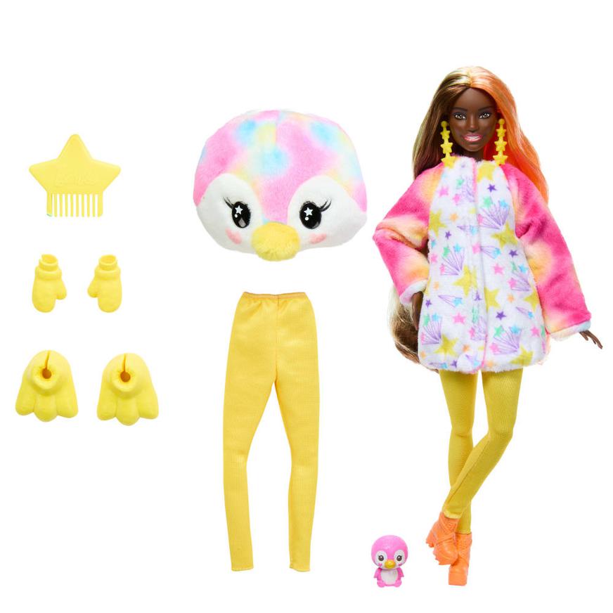 Muñeca BARBIE Pingüino Cutie Reveal Colores De Ensueño