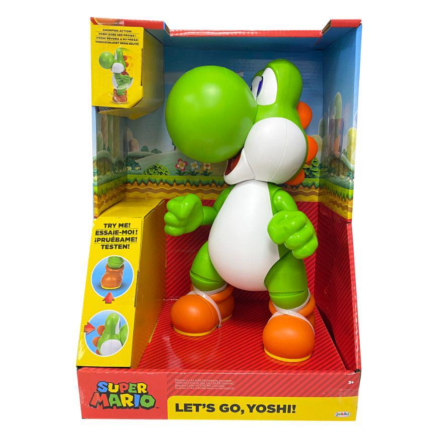 Nintendo - Super Mario Peluche Yoshi vert 30 cm