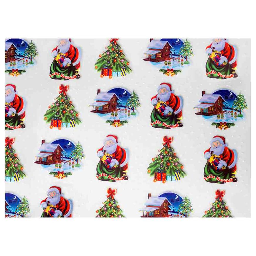 CELOFAN DECORATIVO NAVIDEÑO