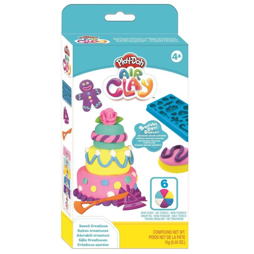 Set Masas y Plastilinas Play Doh Air Clay Postres Con Accesori