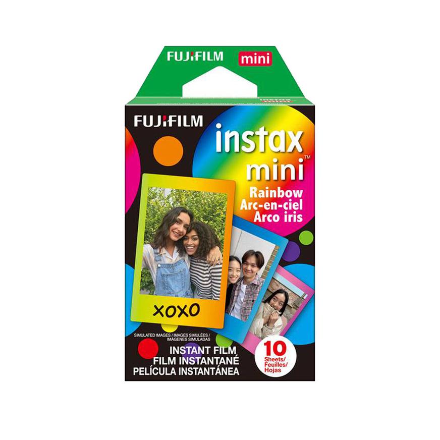 Papel Fotográfico Fujifilm para Instax Mini con 10 Hojas