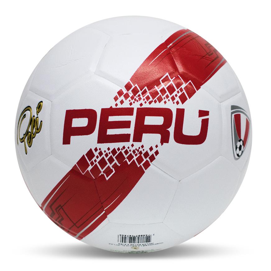 Pelota De Fútbol Cuero Match Peru