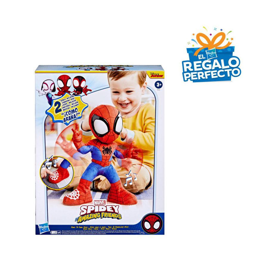 Peluche Spidey Baila y Gatea Tai Loy