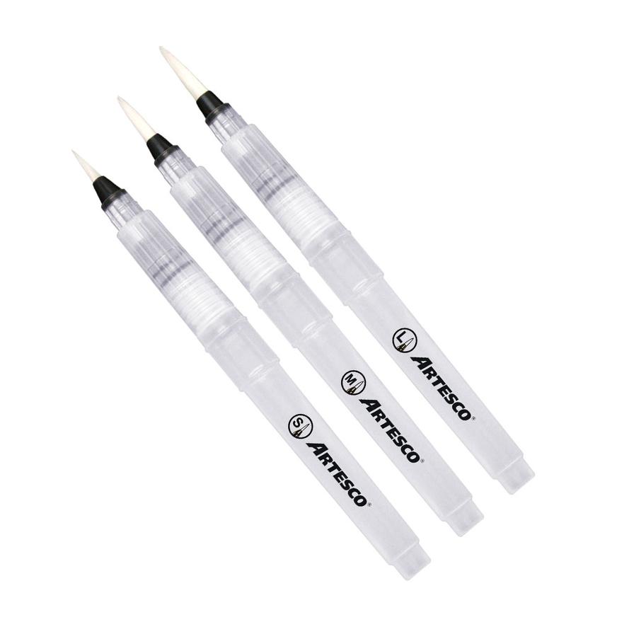 Aquash Brush Pincel Con Deposito De Agua Lumen Para Acuarela