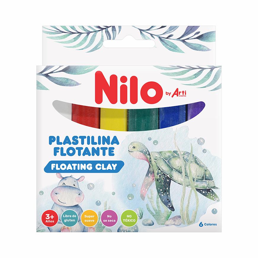 PLASTILINA NILO PREMIUM X 12 POTES DE PLASTILINA + 24 CORTADORES + 3 H –  Tienda UTIL