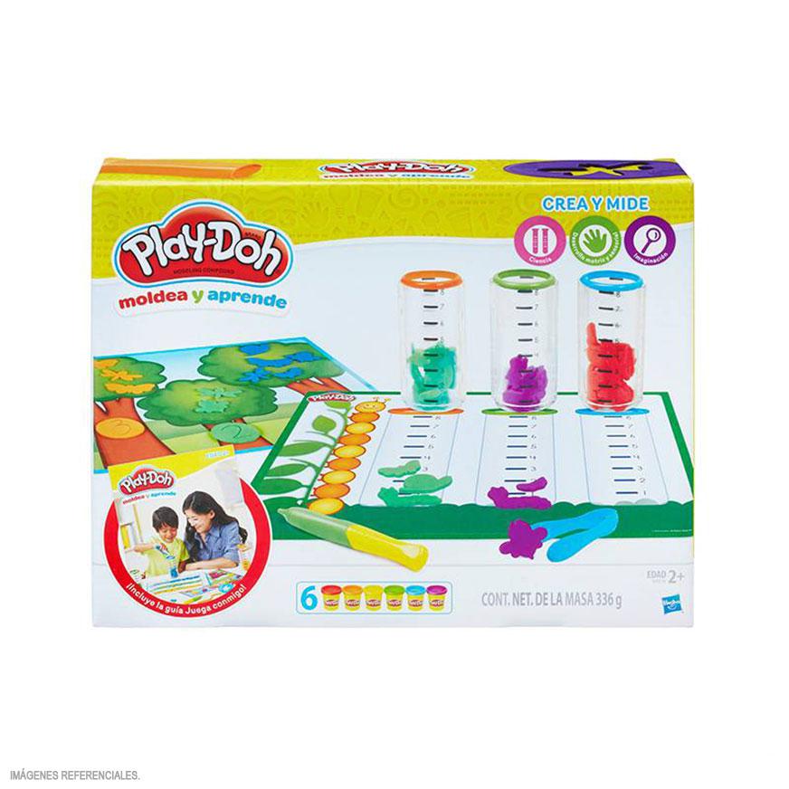 Play Doh Moldea Y Aprende Crea Y Mide