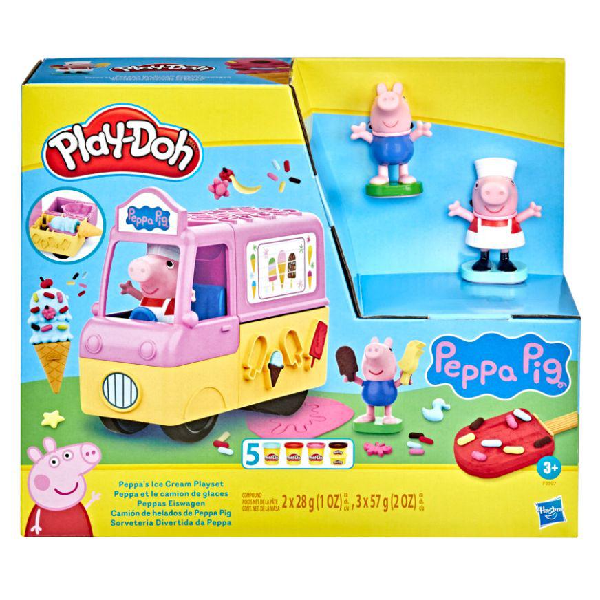 Tai Loy Plastilina Play Doh De Peppa Set Play-Doh On The Go