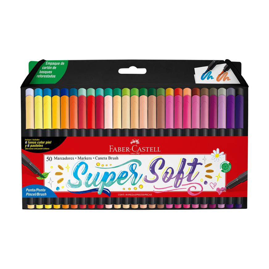 Lapices de Colores Faber Castell X15 Super Soft Tonos Frios