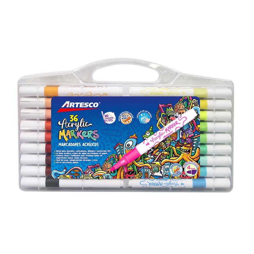 Plumón Acrílico ARTESCO x 36 und | tailoy.com.pe