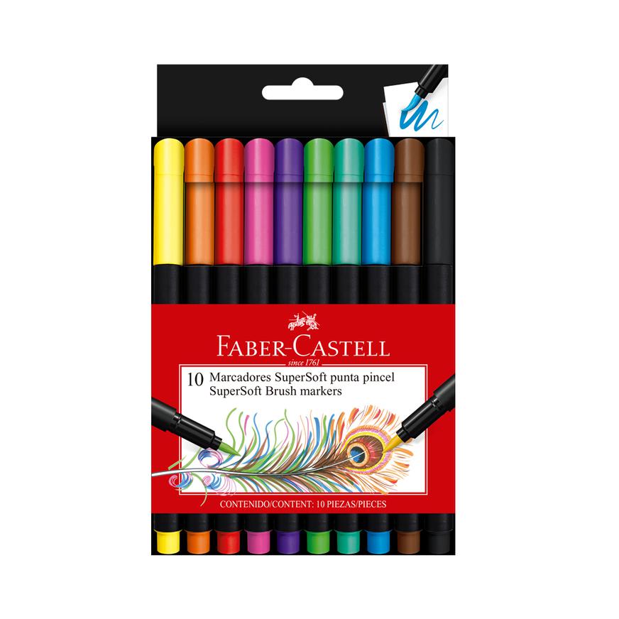 LAPICES FABER CASTELL SUPERSOFT X 12 LARGOS
