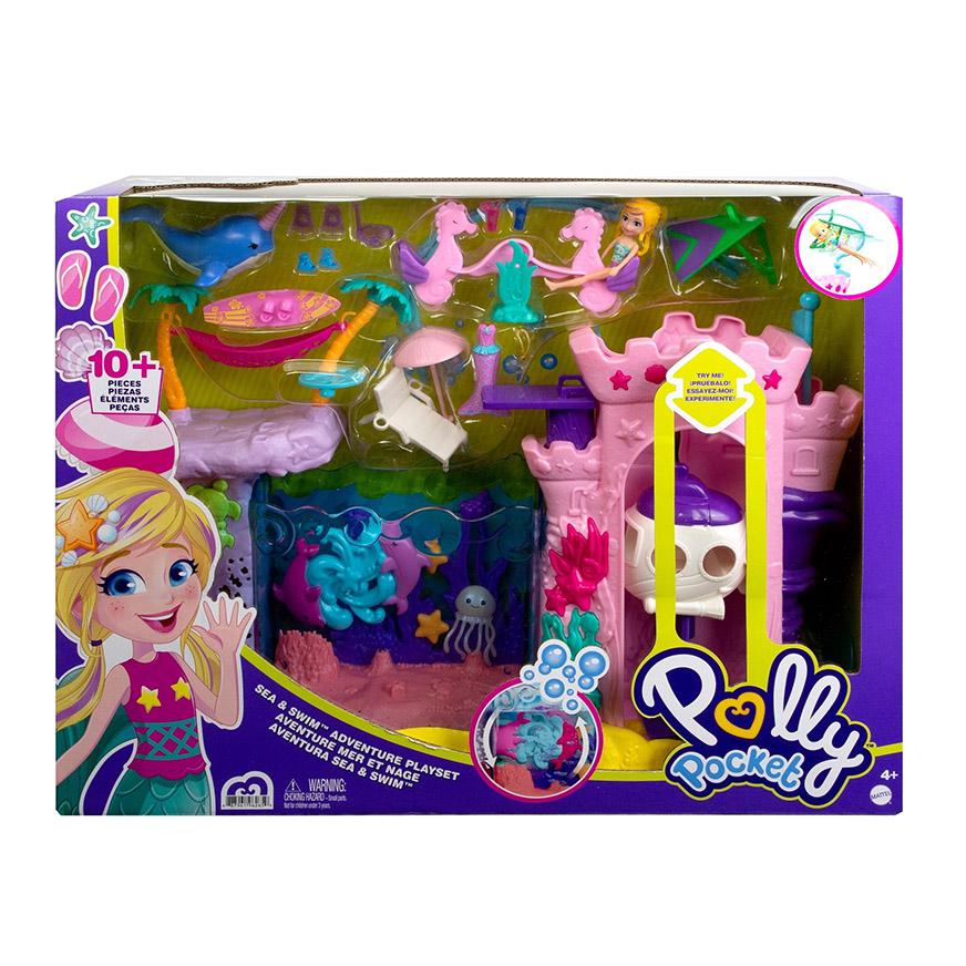 Set De Juego Polly Pocket Aventuras De Sirena Tai Loy - Main Image