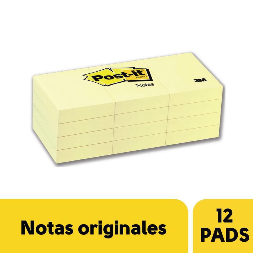color amarillo D.RECT Notas Adhesivas con rayas 98x150mm 100 hojas