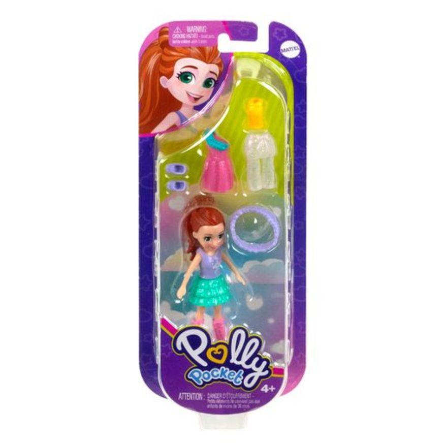Muñeca Polly Pocket Paquete Moda Pequeño Lila Tai Loy