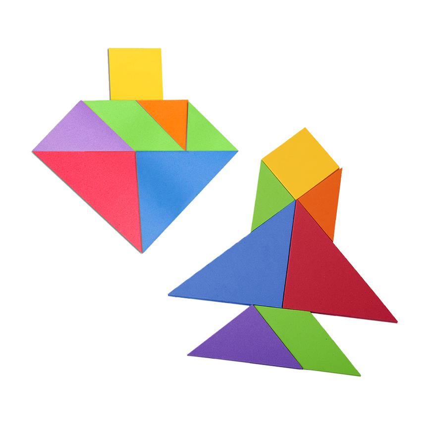 Tangram Figuras Puzzle Tangram Para NiÃ±os Rompecabezas De Tangram