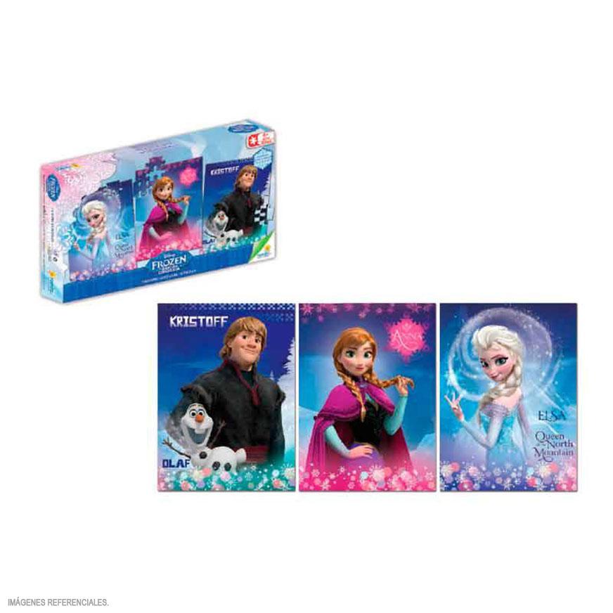 Rompecabezas Frozen 35 Piezas X 3