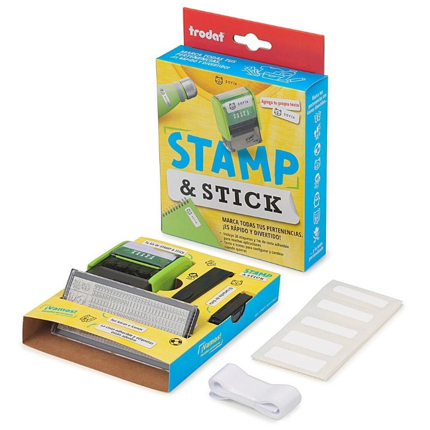 Para Tela Y Etiquetas Stamp Stick Trodat