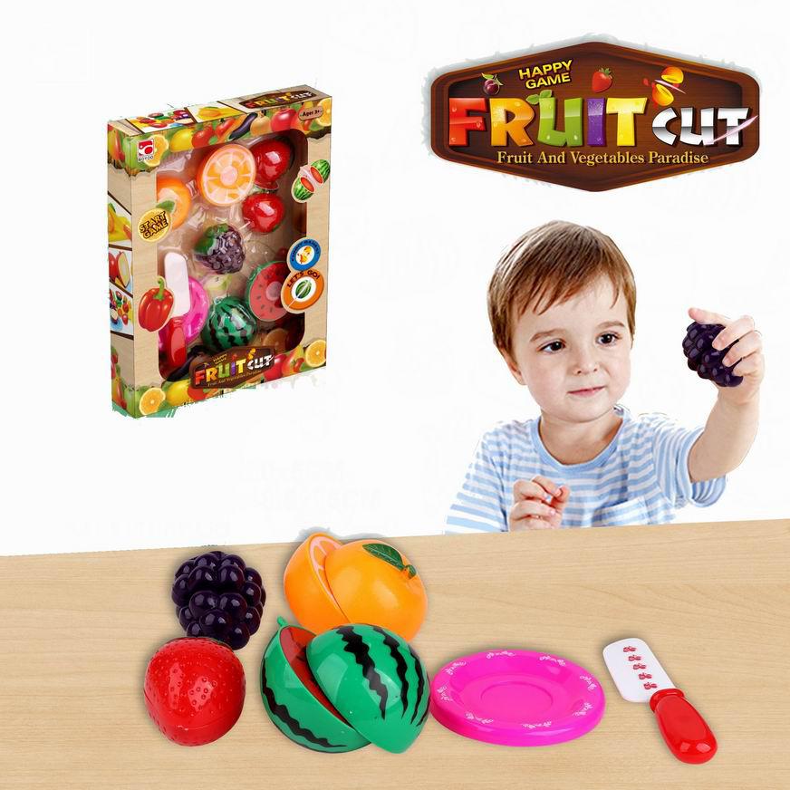 Set 23 Juguetes De Cocina Para Niños Corta Frutas Verduras