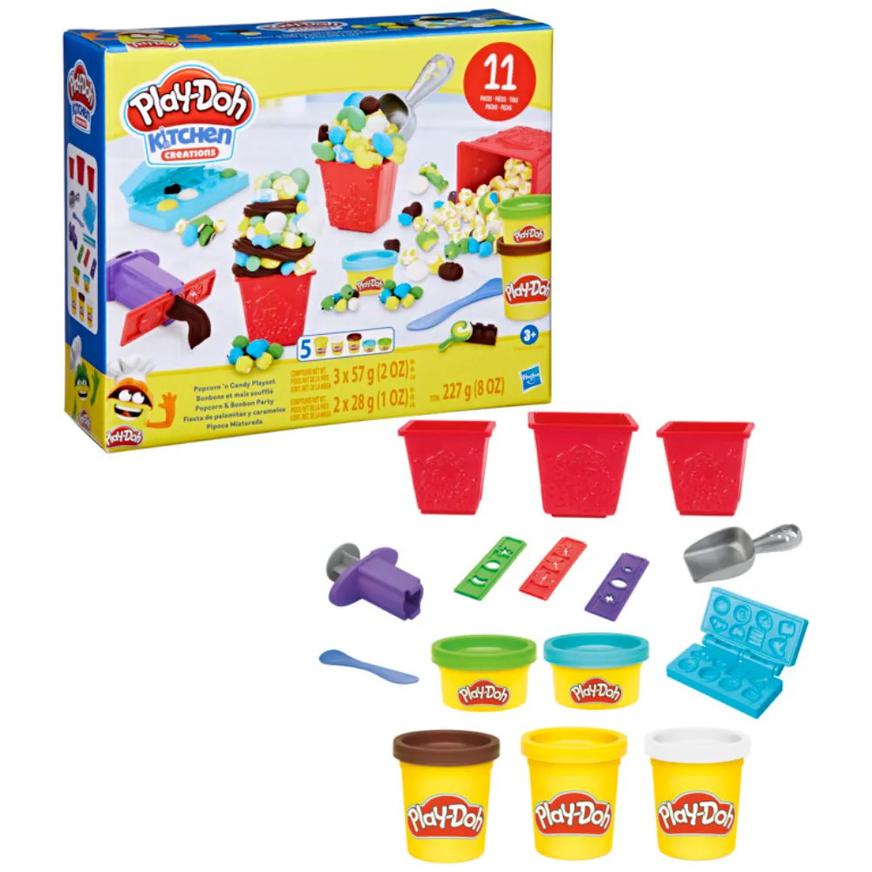 Palomitas De Plastilina Set Juego PLAY DOH Kitchen Pop Corn