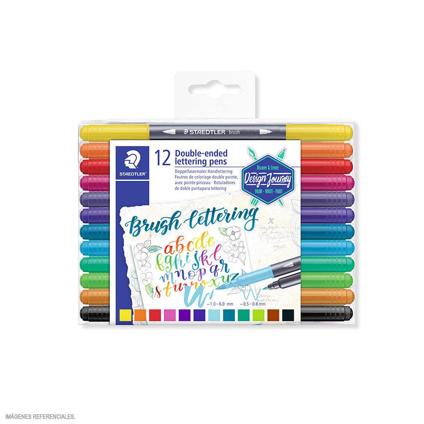 Lettering Kit para Niñas y Niños - Rotuladores Lettering de Colores