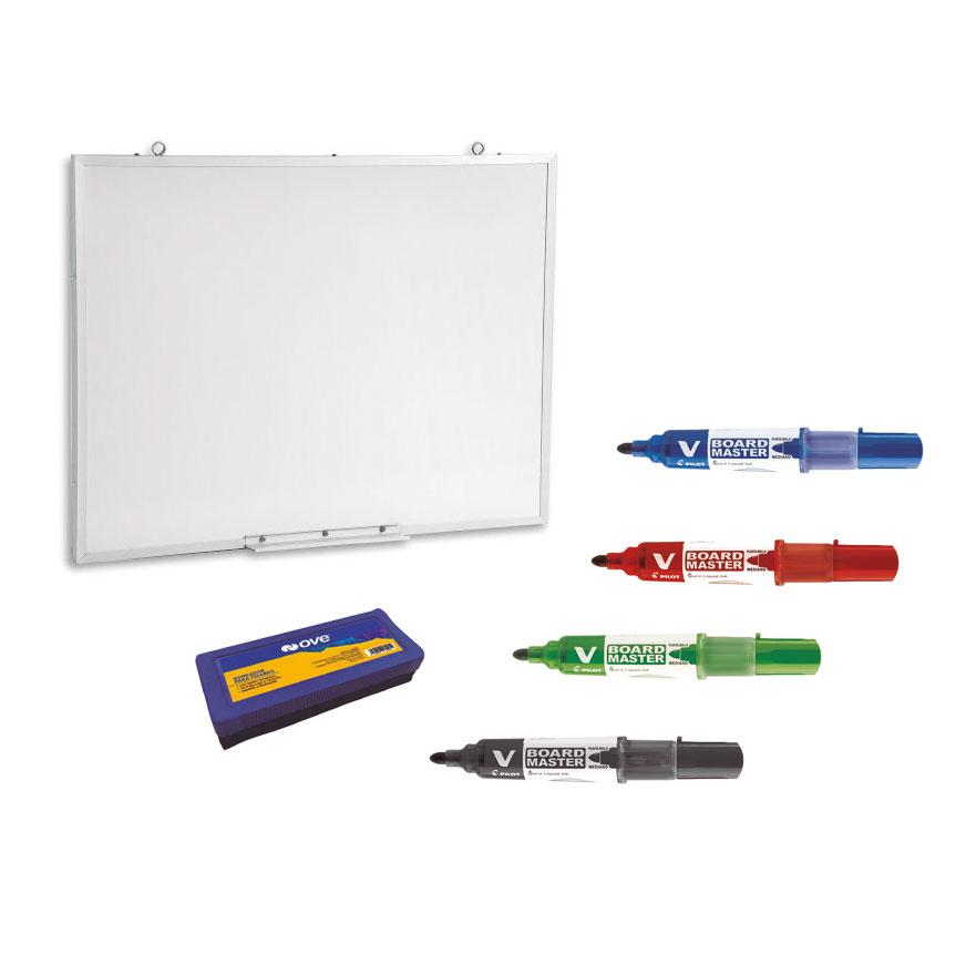 Set Pizarra 60X80 + Plumones + Mota