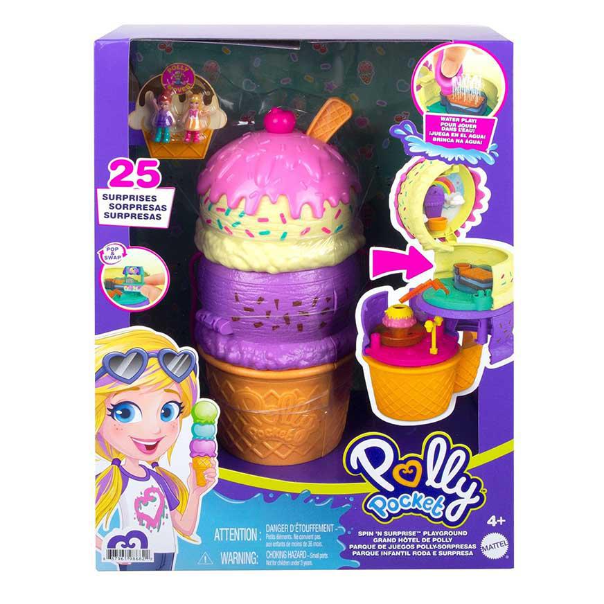 Casita De Polly Pocket Miniatura Set Polly Pocket Mundos Sorpresas