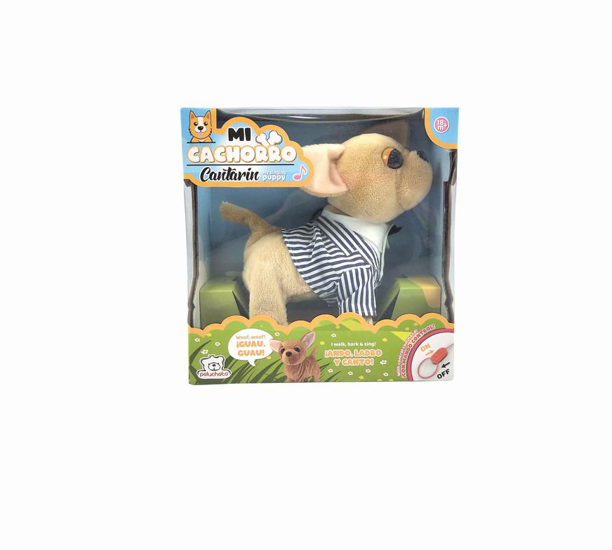 Encuentra Peluche Singing Puppy Perrito Camina Ladra Y Canta Tai Loy